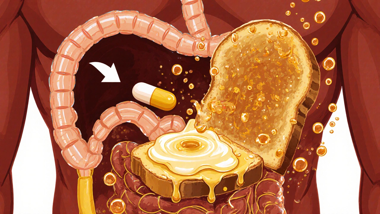 How Fatty Foods Boost Lipid-Based Medication Absorption