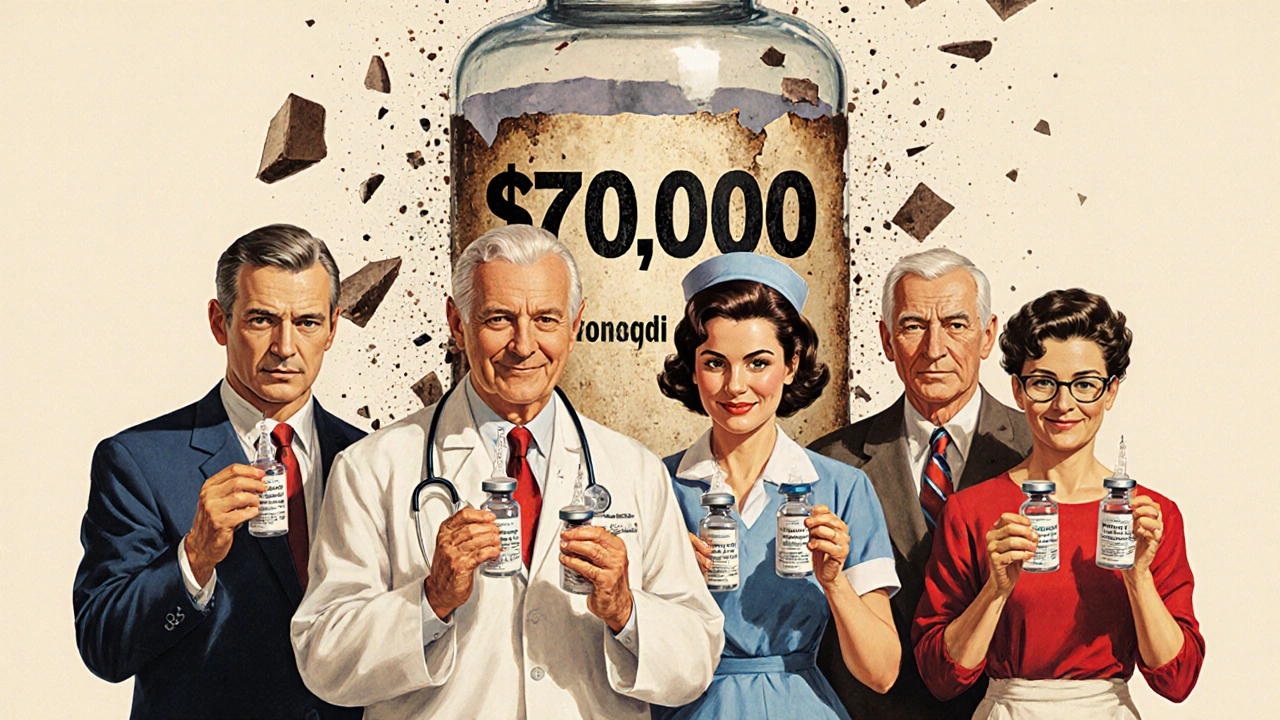 Americans holding affordable biosimilar insulin as expensive brand vial crumbles