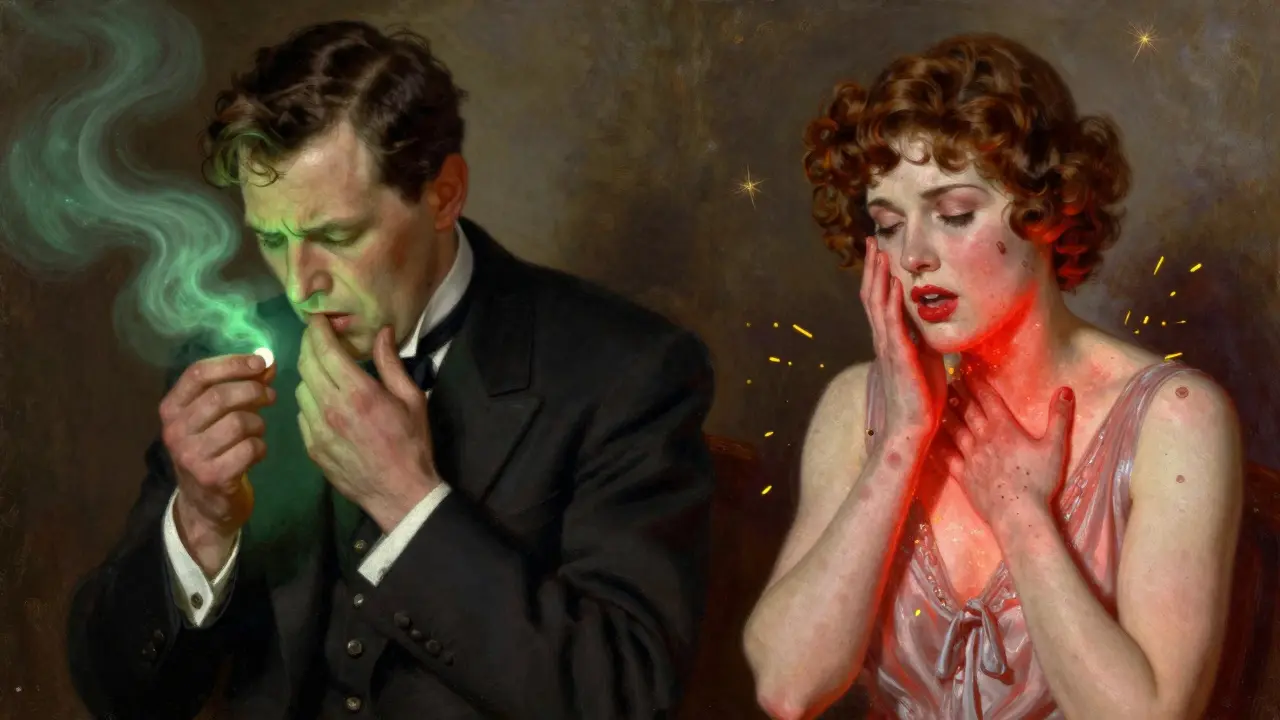 Difference Between Medication Side Effects and Allergic Drug Reactions