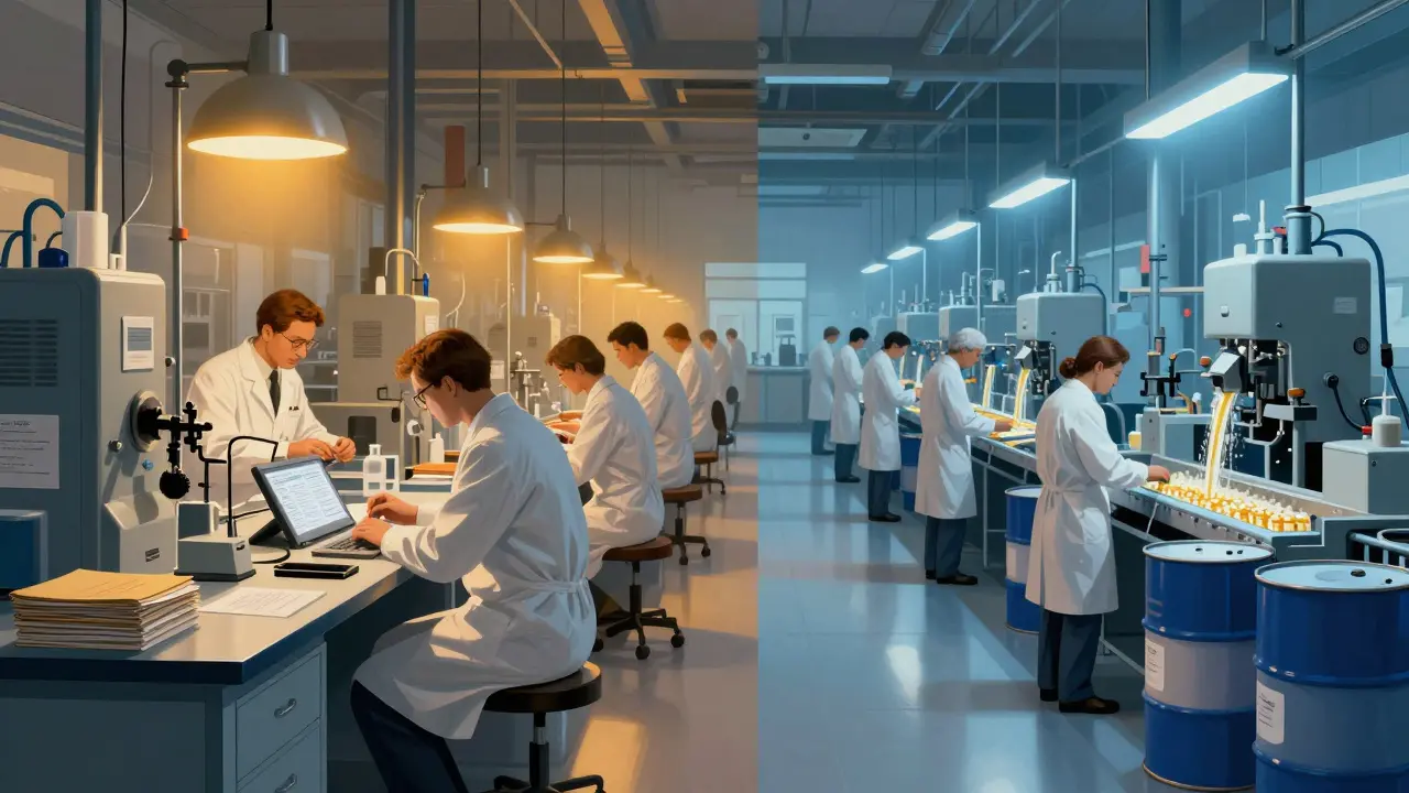 Labor Cost Differences: Generic vs Brand-Name Drug Production