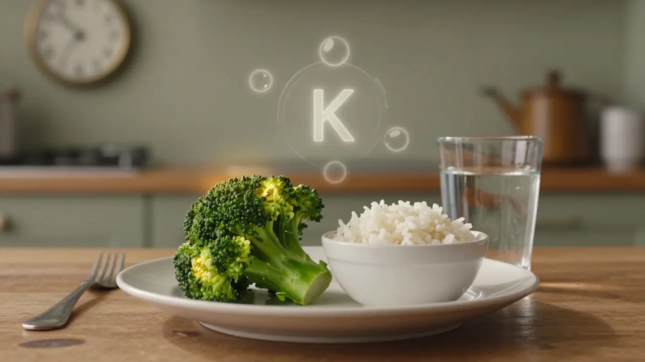 Vitamin K Foods and Warfarin Interactions for INR Control