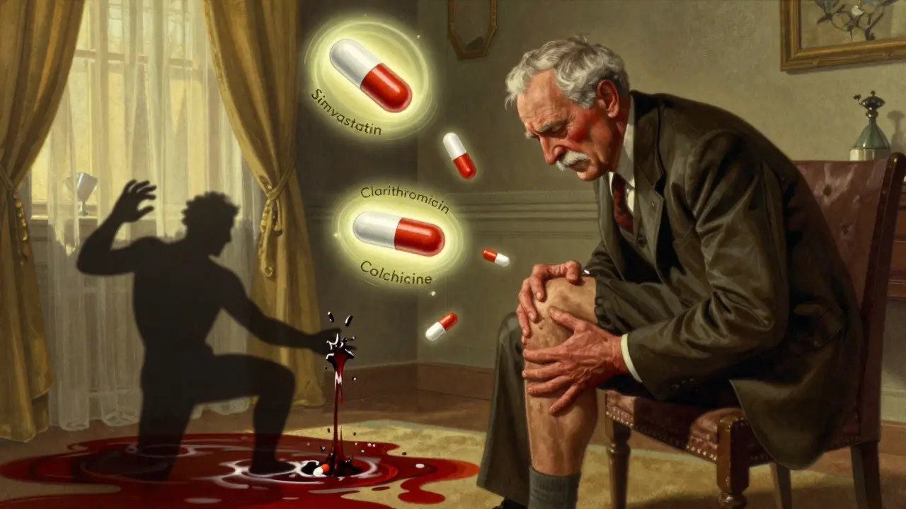 Rhabdomyolysis from Medication Interactions: How Common Drug Combos Cause Muscle Breakdown